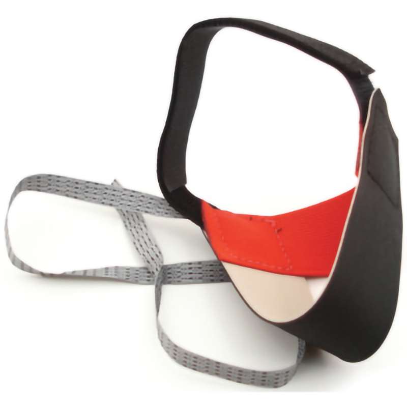 Heel Grounder, Red & Black Hi-Visibility